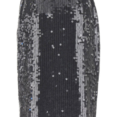 Rotate Birger Christensen Net Sequin Midi Skirt
