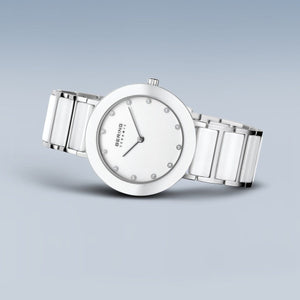 Bering Ceramic White Dial Women 35mm