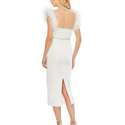 Mac Duggal 11438 White 10 Sale
