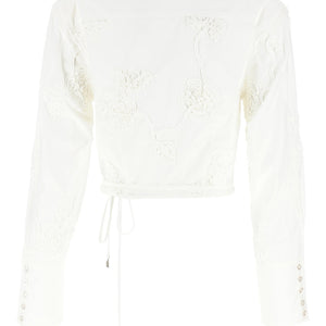 Rotate Birger Christensen Wrap Cotton Shirt