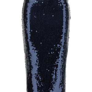 Rotate Birger Christensen Sequin Pencil Skirt
