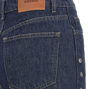Rotate Birger Christensen Denim Buttoned Jeans