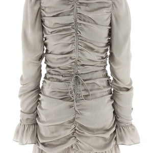 Rotate Birger Christensen Ls Mini Bow Dress
