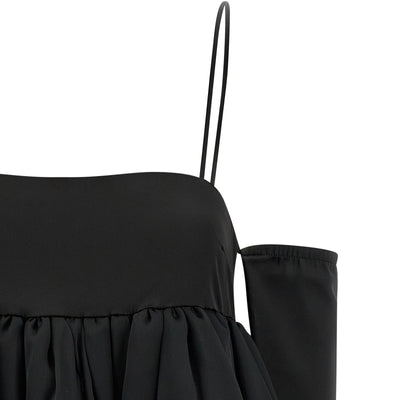 Rotate Birger Christensen Satin Le Bubble Dress