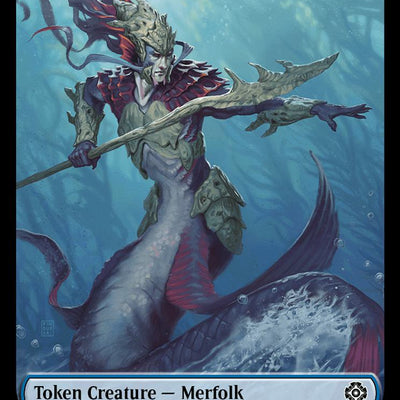 Beast Token (08) // Merfolk Token (03) [The Lost Caverns of Ixalan: Commander: Tokens] [Non-Foil]
