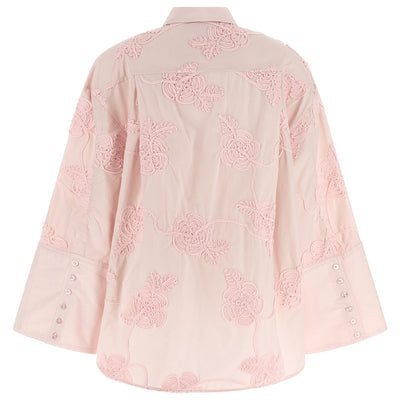Rotate Birger Christensen Floral Embroidery Shirt