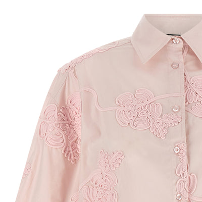 Rotate Birger Christensen Floral Embroidery Shirt