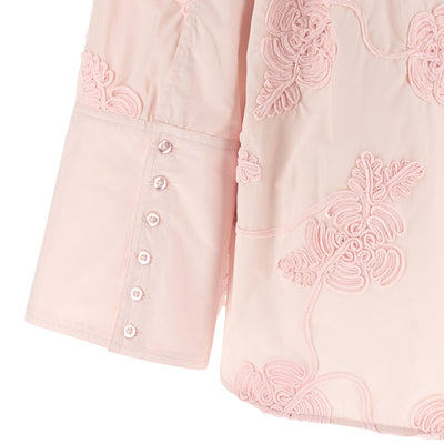 Rotate Birger Christensen Floral Embroidery Shirt