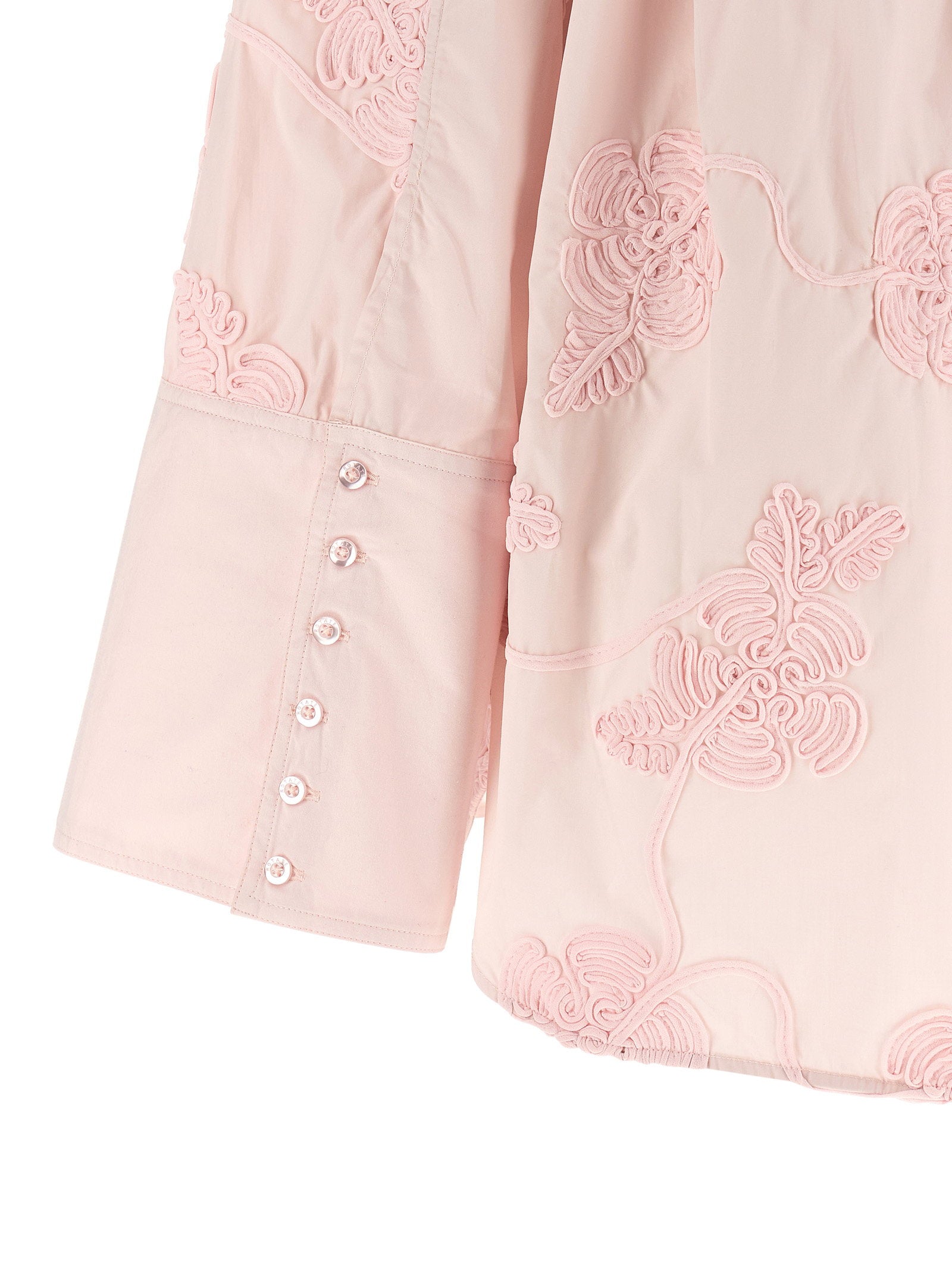 Rotate Birger Christensen Floral Embroidery Shirt