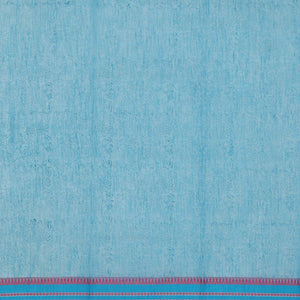 Hand block printed south cotton saree
