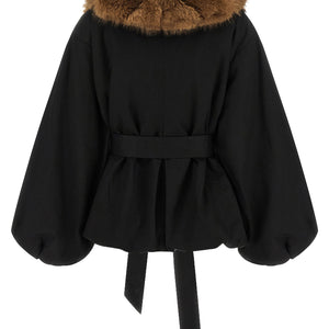 Rotate Birger Christensen Faux Fur Collar Jacket