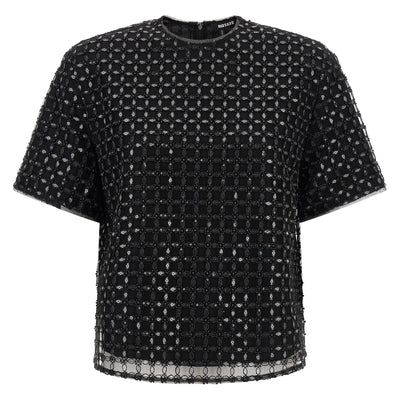 Rotate Birger Christensen Beaded Oversize Top