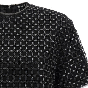 Rotate Birger Christensen Beaded Oversize Top