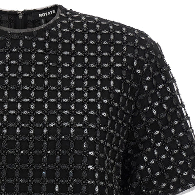 Rotate Birger Christensen Beaded Oversize Top