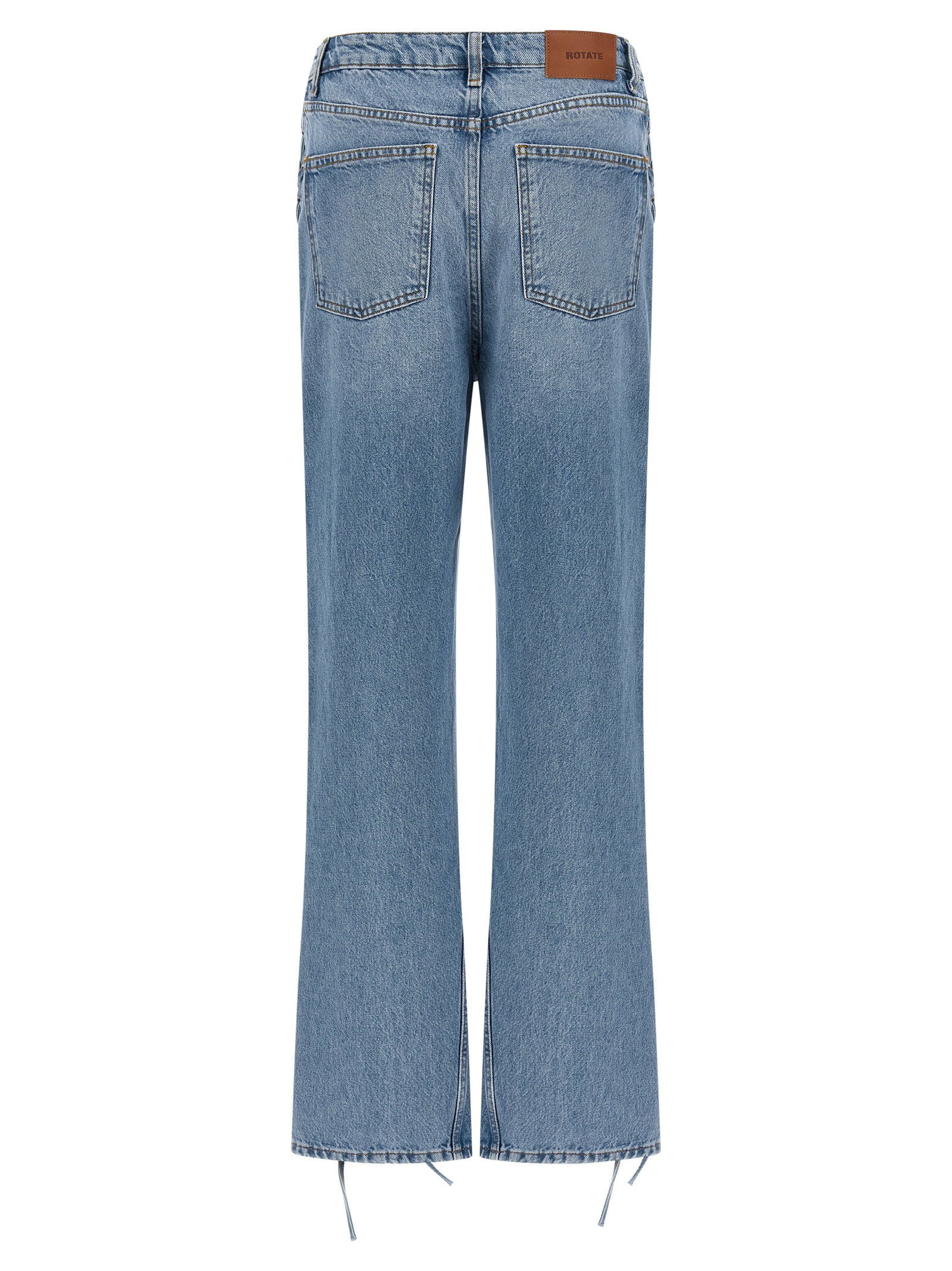 Rotate Birger Christensen Twisted Lacing Jeans