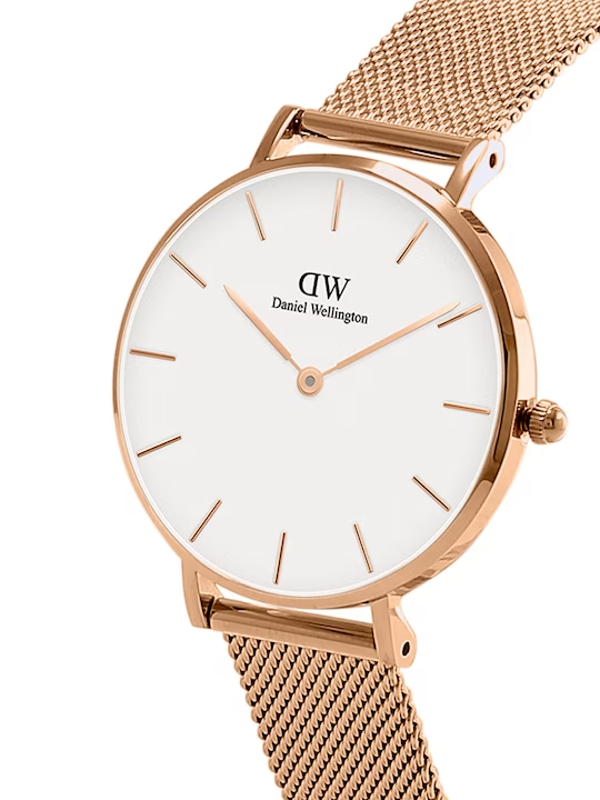 Petite Melrose White & Rose Gold