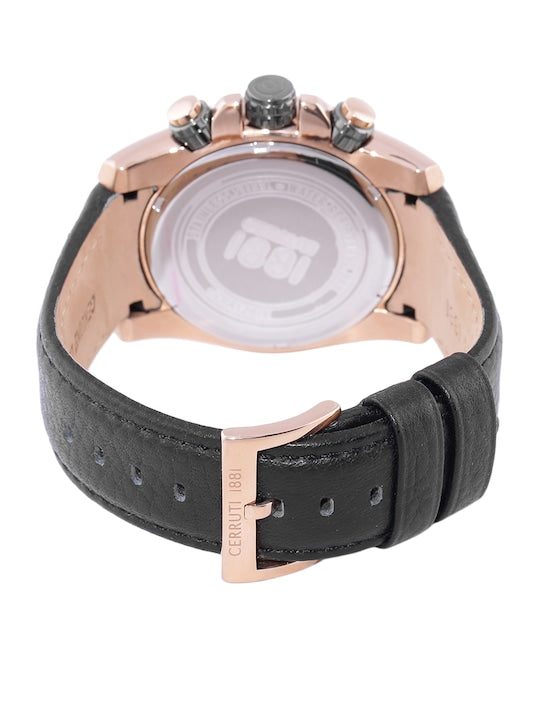 Cerruti Black Leather