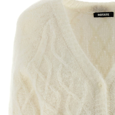 Rotate Birger Christensen Fluffy Knit Cardigan