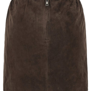 Rotate Birger Christensen Suede Skirt