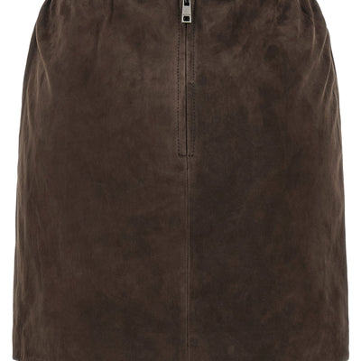 Rotate Birger Christensen Suede Skirt