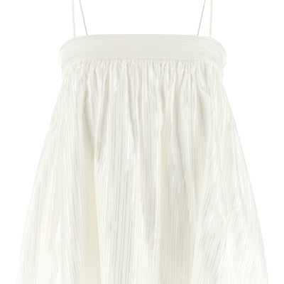 Rotate Birger Christensen Striped Viscose Top