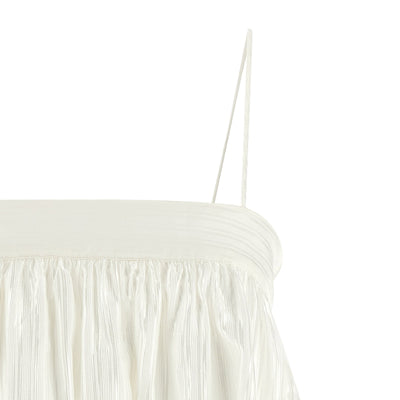 Rotate Birger Christensen Striped Viscose Top