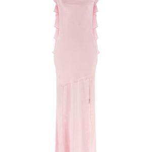 Rotate Birger Christensen Maxi Waterfall Dress