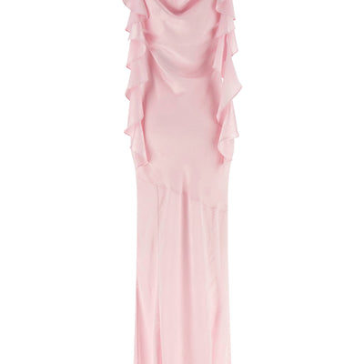 Rotate Birger Christensen Maxi Waterfall Dress
