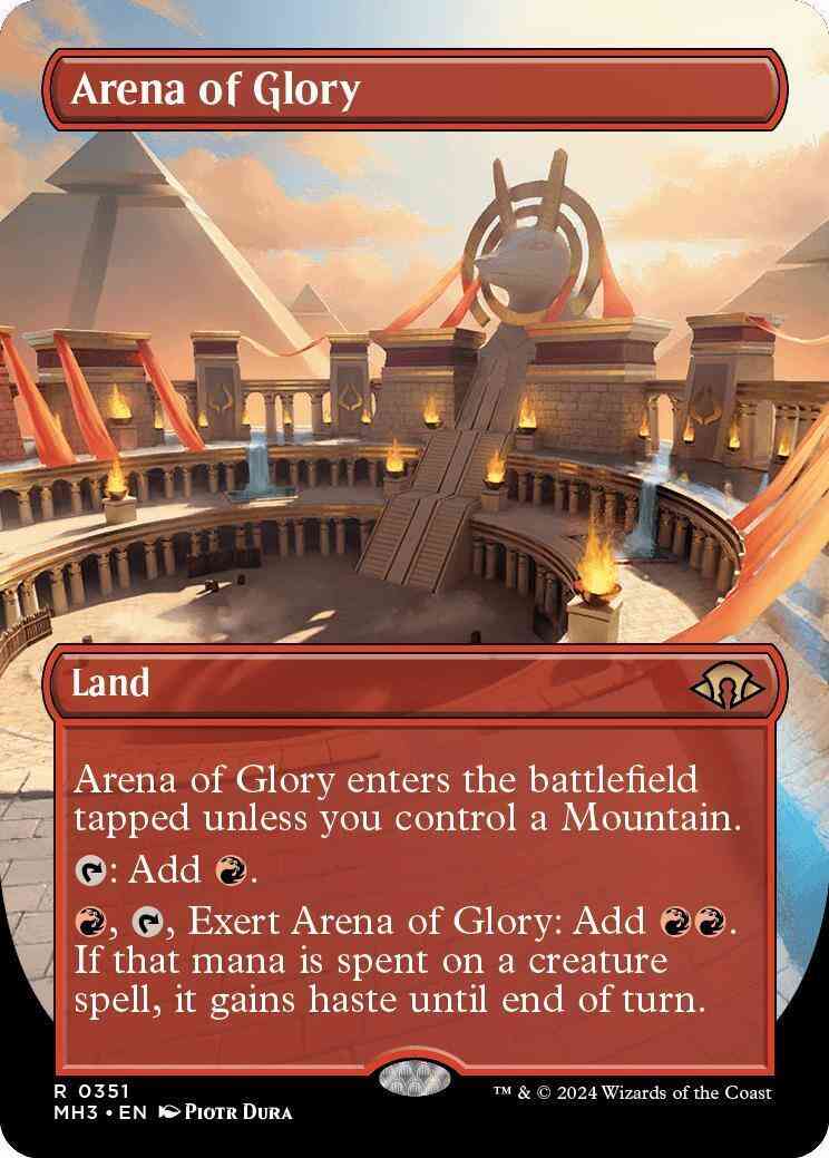 Arena of Glory [351] [Borderless] [Modern Horizons 3] [Non-Foil]