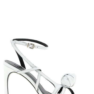 Rotate Birger Christensen Leather Knot Sandals
