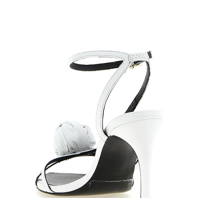 Rotate Birger Christensen Leather Knot Sandals