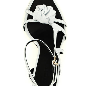Rotate Birger Christensen Leather Knot Sandals