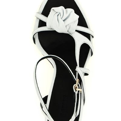 Rotate Birger Christensen Leather Knot Sandals