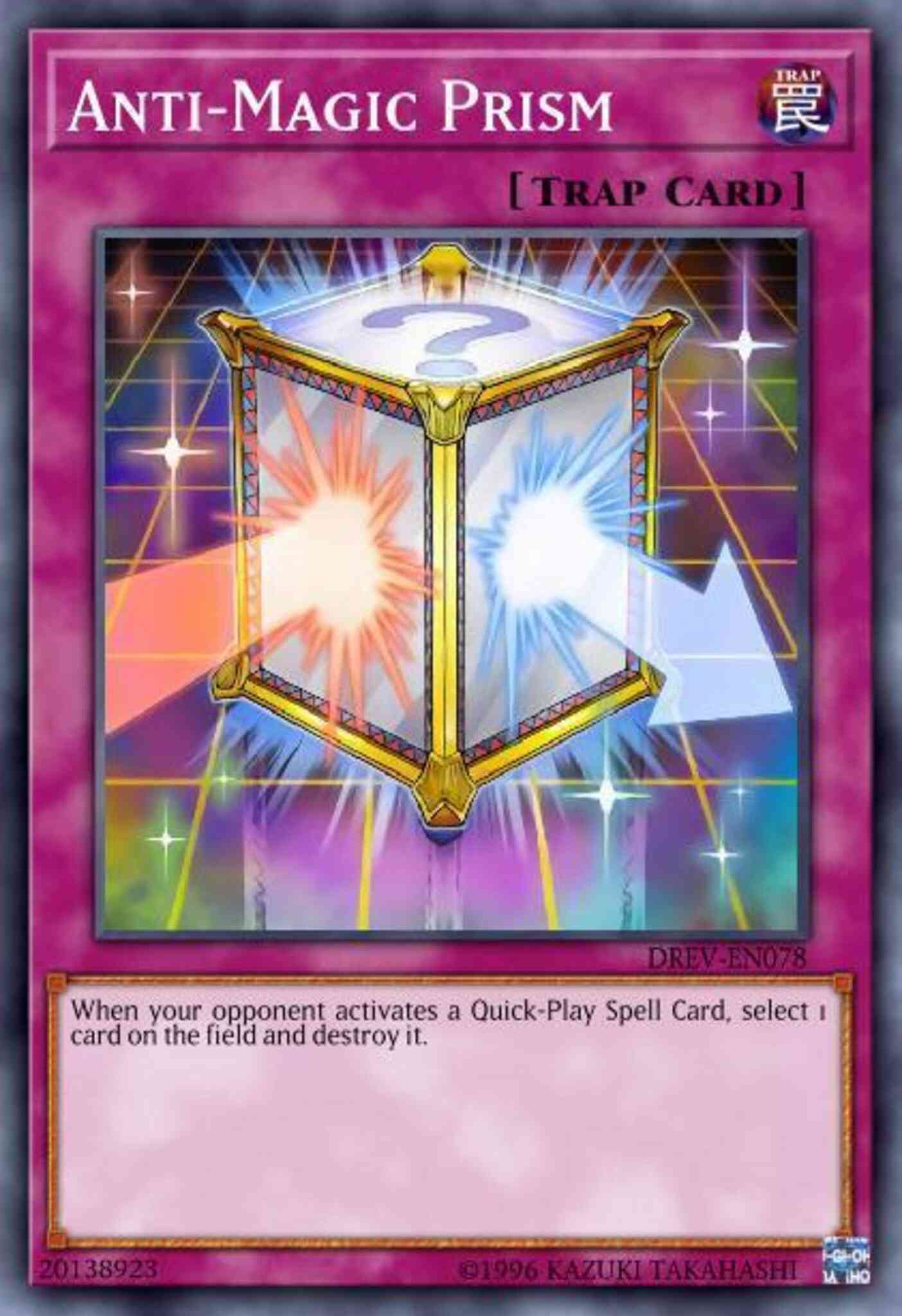 Anti-Magic Prism - DREV-EN078 - Common - Unlimited