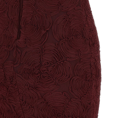 Rotate Birger Christensen Flower Mesh Flounce Dress