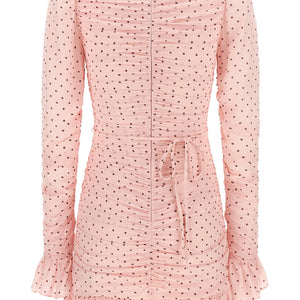 Rotate Birger Christensen Mini Ruches Dress