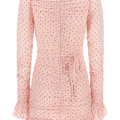 Rotate Birger Christensen Mini Ruches Dress