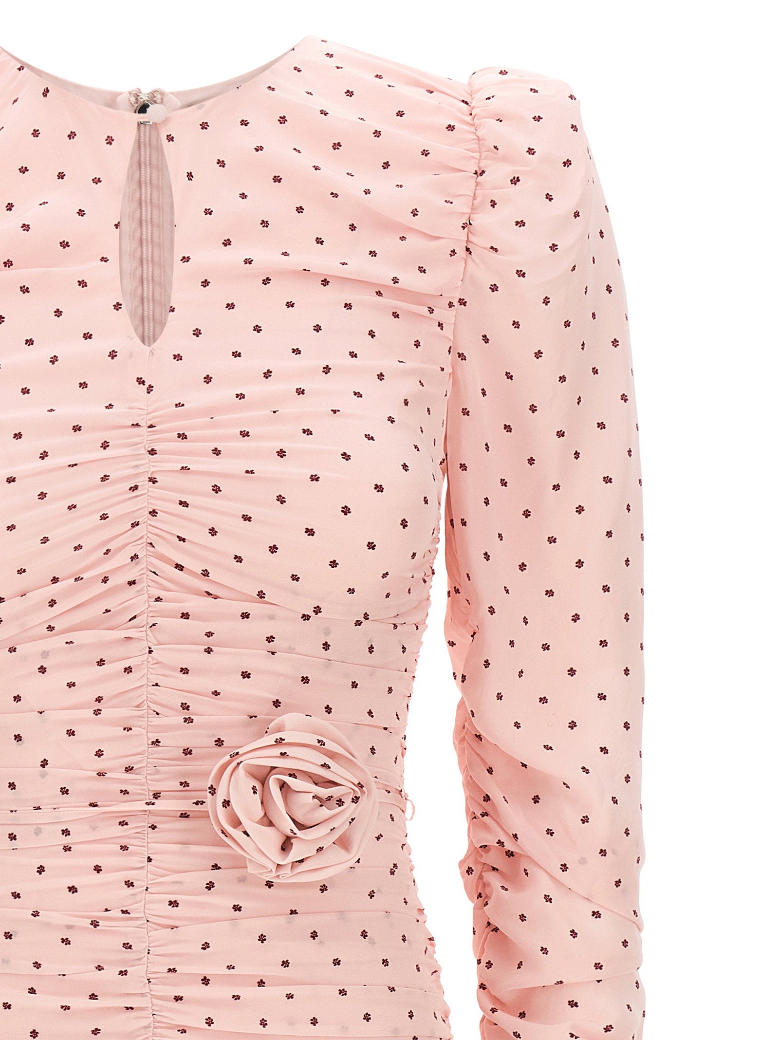 Rotate Birger Christensen Mini Ruches Dress