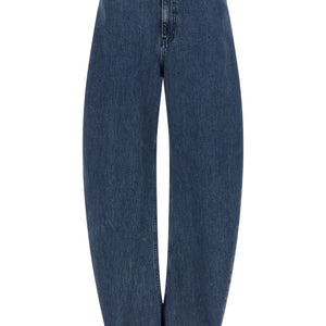 Rotate Birger Christensen Draped Barrel Leg Jeans