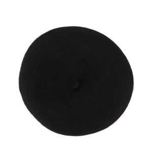 Wool Rhinestone Detail Beret