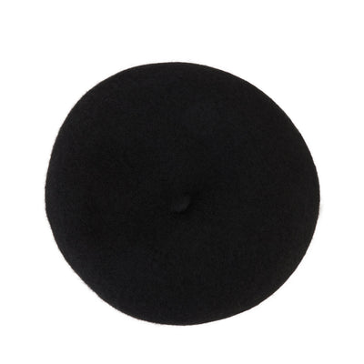 Wool Rhinestone Detail Beret