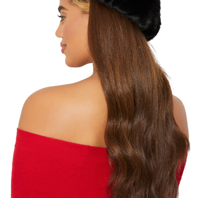 Faux Fur French Beret