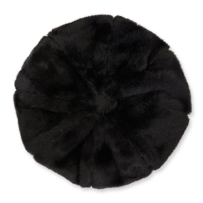Faux Fur French Beret