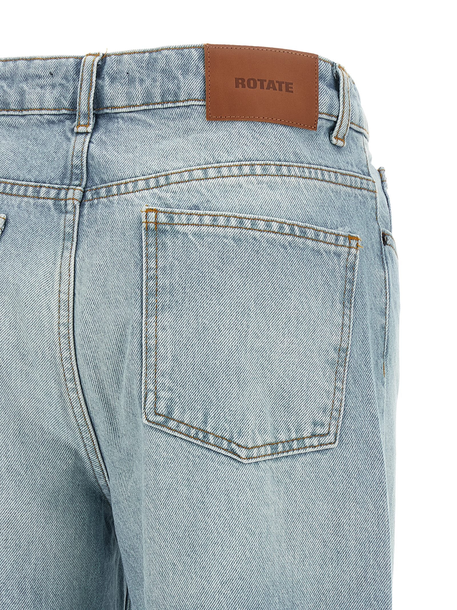 Rotate Birger Christensen Front Zip Jeans