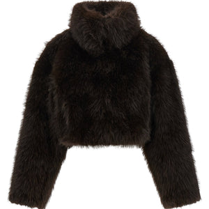 Rotate Birger Christensen Eco-fur Short Jacket