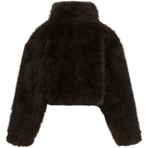 Rotate Birger Christensen Eco-fur Short Jacket