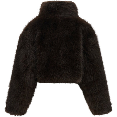 Rotate Birger Christensen Eco-fur Short Jacket