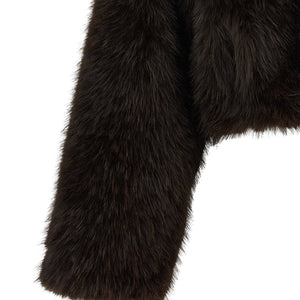 Rotate Birger Christensen Eco-fur Short Jacket