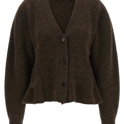 Rotate Birger Christensen Peplum Fund Cardigan