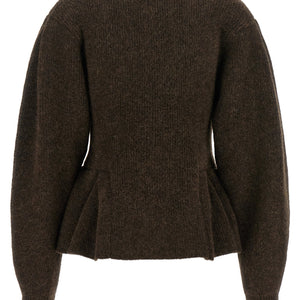 Rotate Birger Christensen Peplum Fund Cardigan